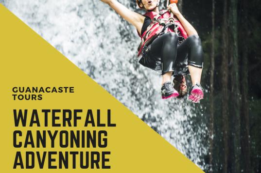 Waterfall Canyoning Adventure Tour in Guanacaste